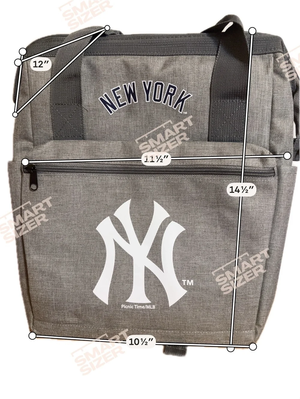 *NWT* MLB New York Yankees On The Go Soft Lunch Bag Cooler Backpack.